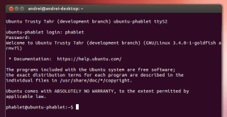 Ubuntu Touch Emulator shell